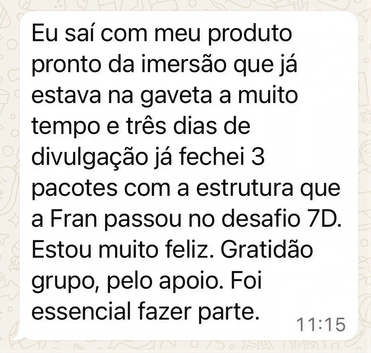 Depoimento de uma terapeuta sobre a Imersão PTP